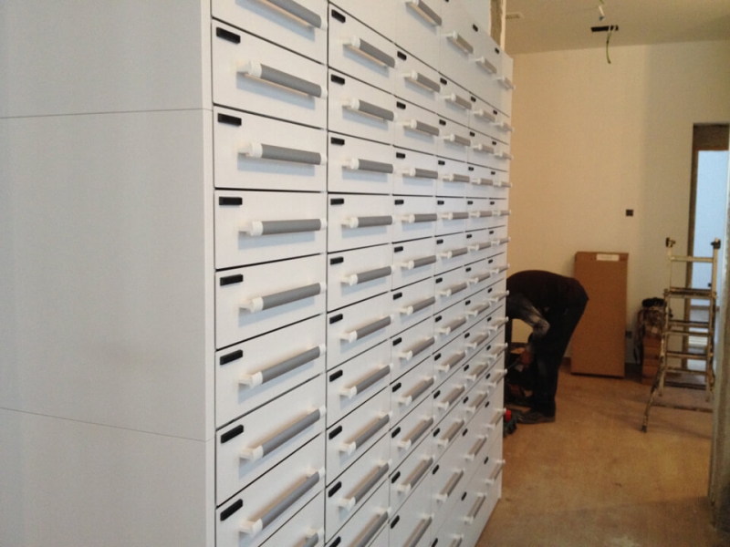 Cajoneras para farmacia Madestan Farmacias